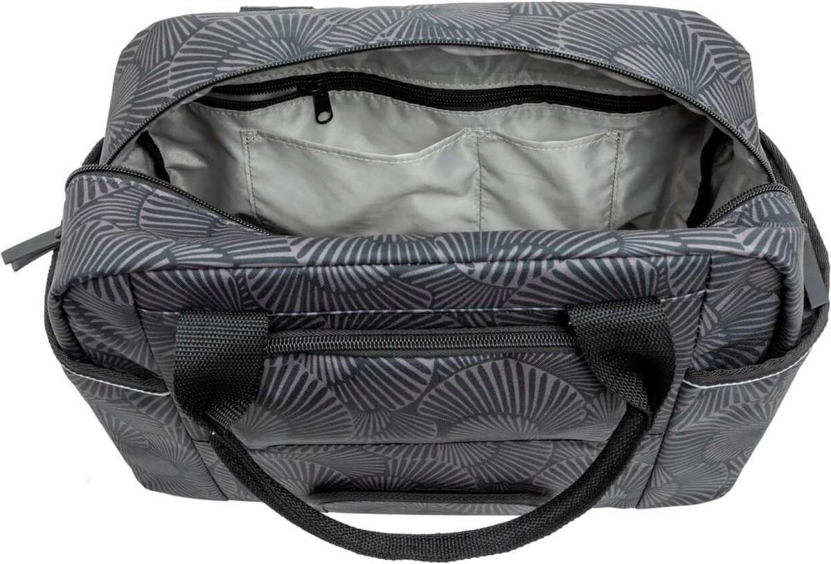 New Looxs Bari Selo Enkele Fietstas - Afneembaar Schoudertas - 13 Liter - Zwart - Afbeelding 3