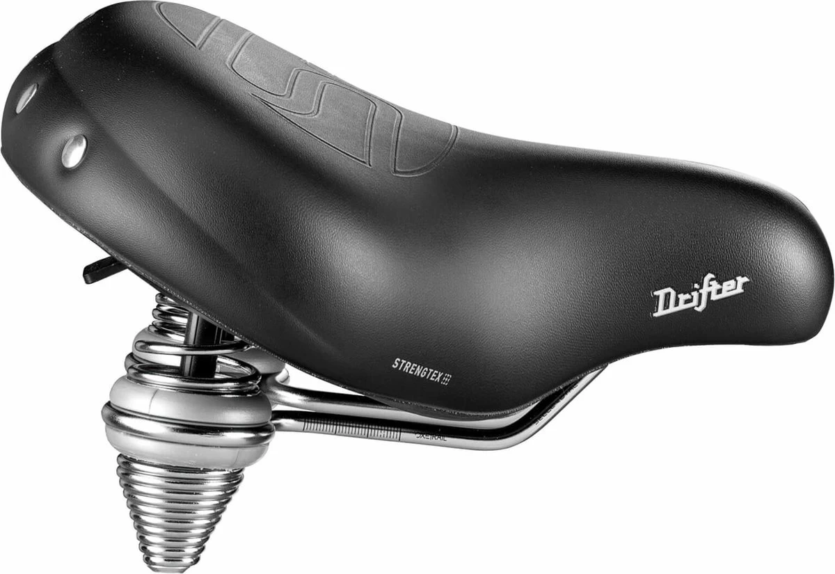 Selle Royal Drifter Strengtex Relaxed - Fietszadel - Zwart - Afbeelding 6