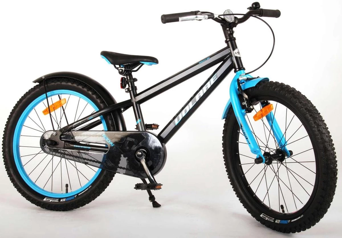 Volare Rocky Kinderfiets - 20 Inch - Zwart - 95% Afgemonteerd - Prime Collection - Afbeelding 17