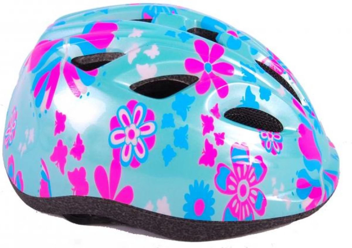 Volare Fietshelm - Blauw Roze - XS - 47-51 Cm - Unisex - Afbeelding 9