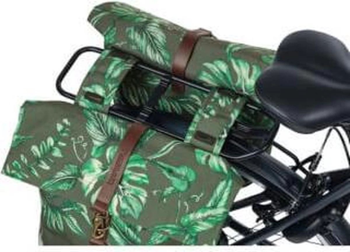 Basil Ever-Green Dubbele Fietstas - Beige - 32 Liter - Afbeelding 8