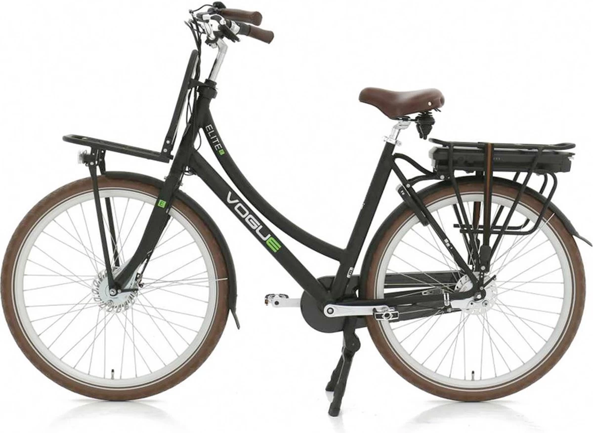 Vogue Elite - Fiets (elektrisch) - Vrouwen - Matzwart - 50 - Afbeelding 4
