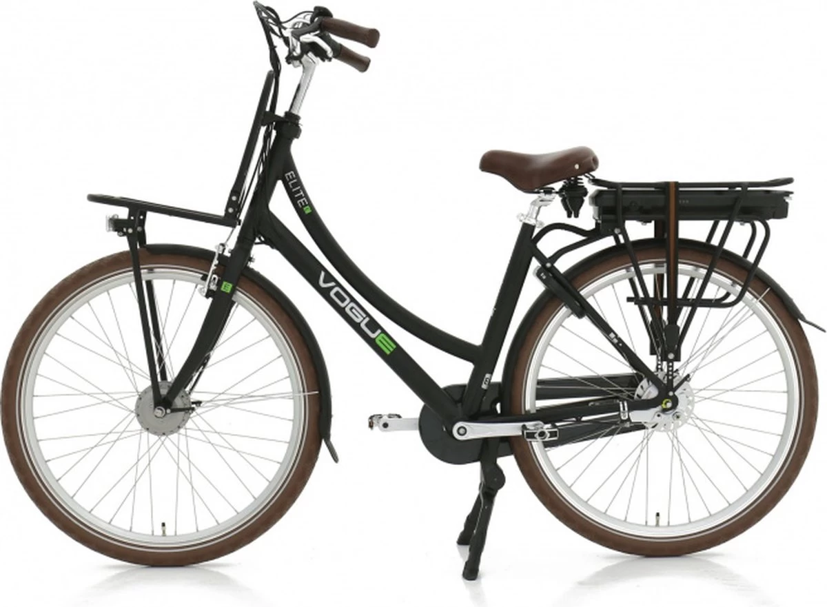 Vogue Elite - Fiets (elektrisch) - Vrouwen - Matzwart - 50 - Afbeelding 8