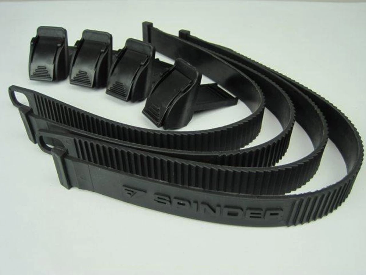 Spinder / Pro User Wielriempje Met Gesp 4 Stuks