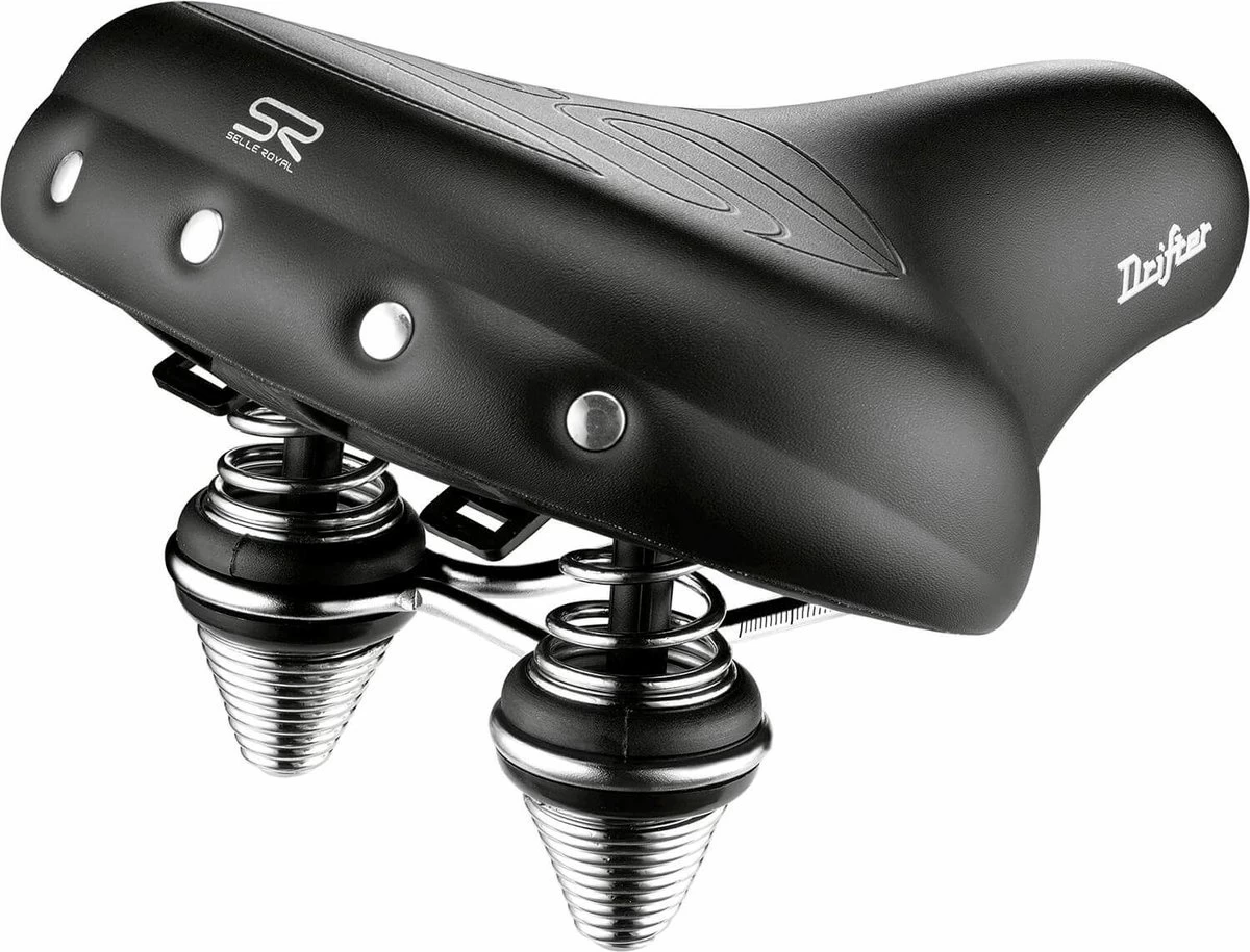 Selle Royal Drifter Strengtex Relaxed - Fietszadel - Zwart - Afbeelding 8