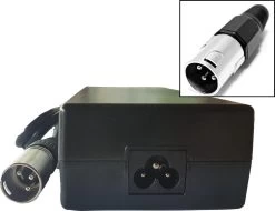 Elektrische Fietsoplader - Li-ion 36V 2A - Met XLR - 3 Pins Stekker Vervanging