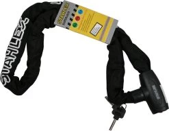Stahlex Kettingslot – Fietsslot – Scooterslot – Motorslot Ø 8mm X 120cm Gehard Staal Zwart
