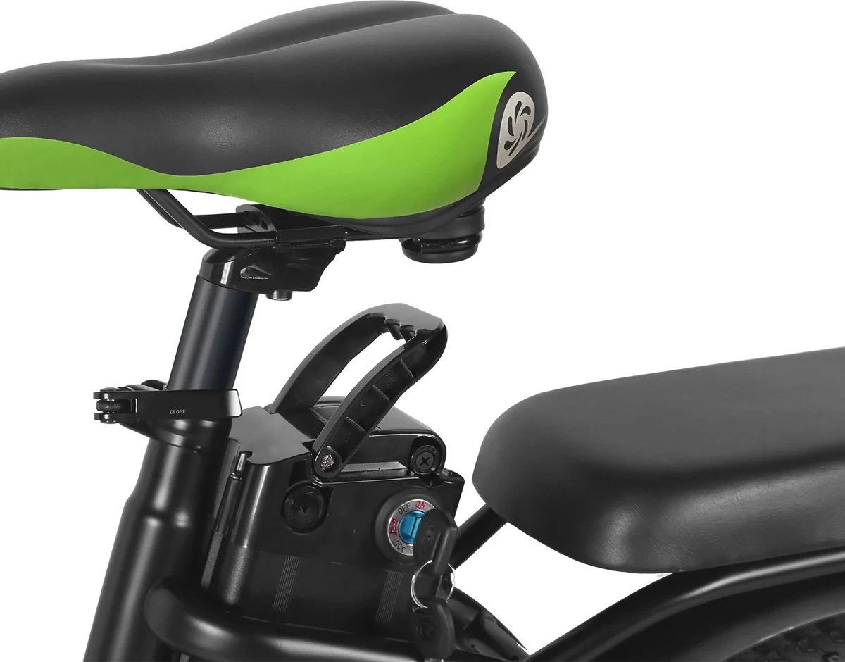 Merkloos Windgoo E20 Urban- Elektrische Fiets - E-bike - 20Inch - 12.5Ah - APP - Fat Tire - 7 Speed Shimano - Afbeelding 12