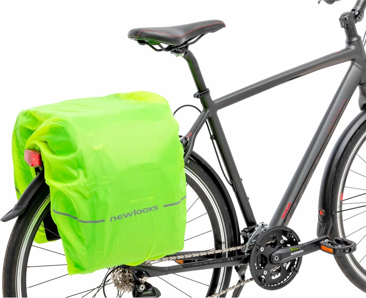 New Looxs Sports Double Dubbele Fietstas MIK - 32 Liter - Zwart - Afbeelding 13