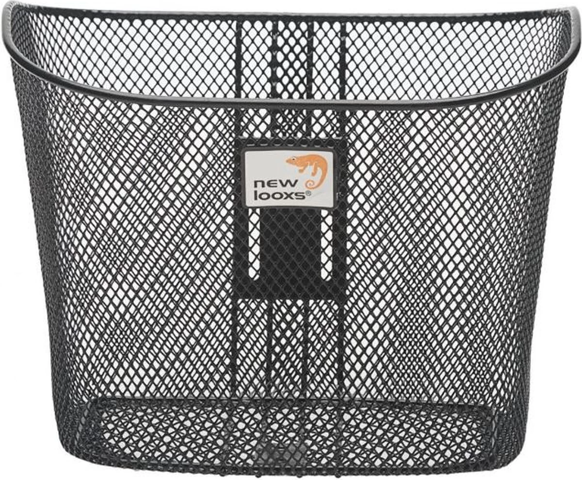 New Looxs Toscane RapidLock Fietsmand Stuur - 19 Liter - Staal - Zwart - Afbeelding 9