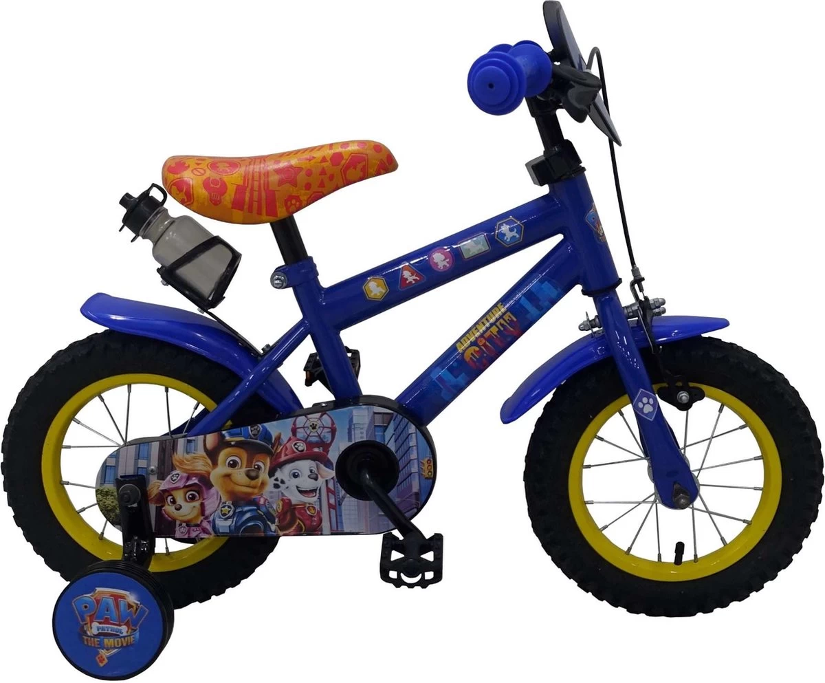 Volare PAW Patrol Kinderfiets - Jongens - 12 Inch - Blauw - Afbeelding 6