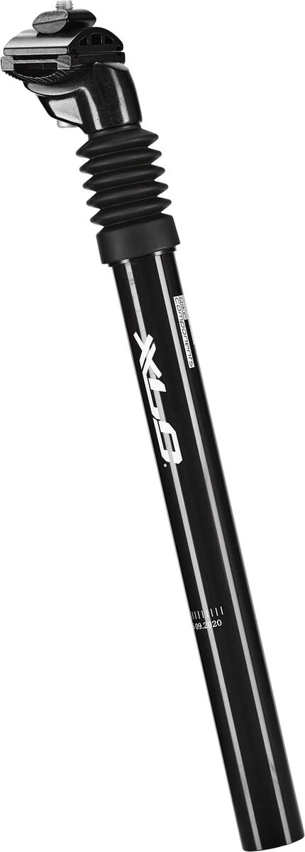 XLC Zadelpen Verend - 27.2 X 350mm - SP-S10 - Zwart Aluminium