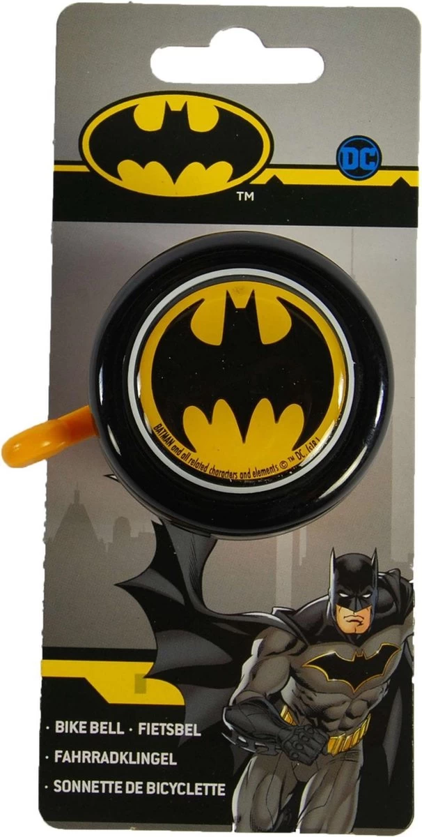 Batman Fietsbel - Jongens - Zwart - Afbeelding 2