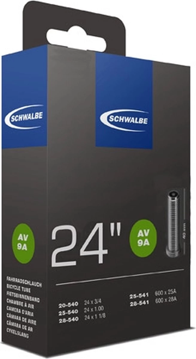 Schwalbe Binnenband 24 X 3/4 / 1 1/8 (20/28-540/541) Av 9a 40 Mm - Afbeelding 7