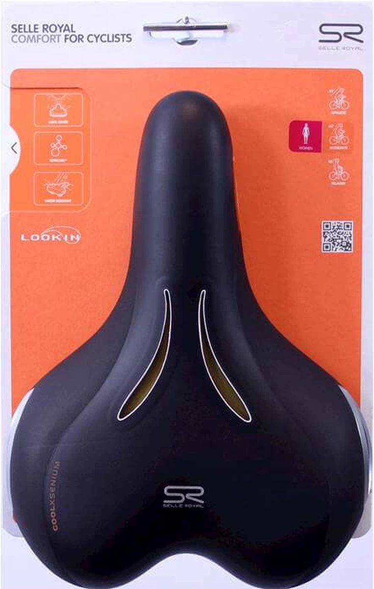 Selle Royal Lookin Moderate 5235 - Fietszadel - Zwart - Afbeelding 14