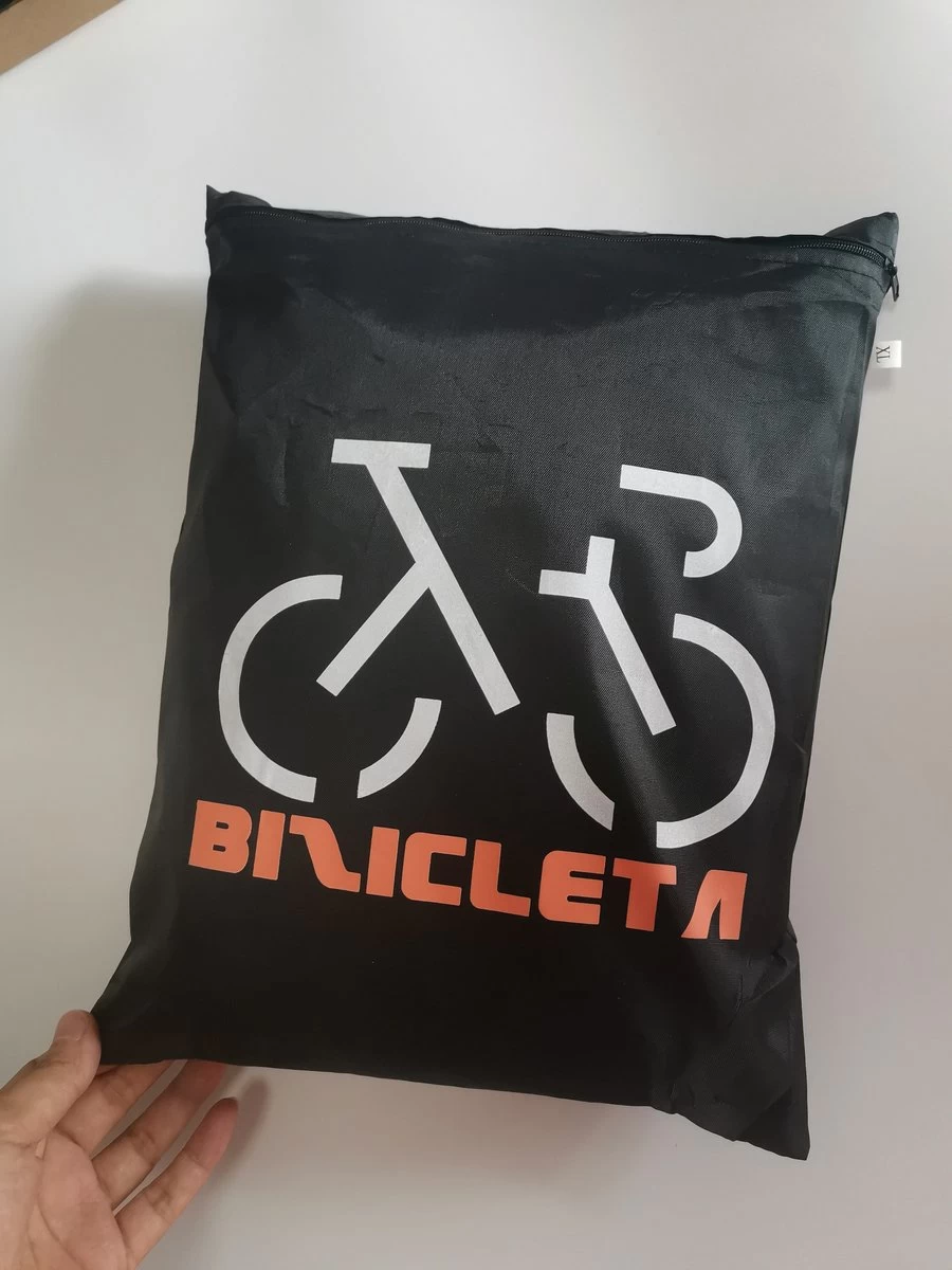 Beschermhoes + Zadelhoes + Opbergtas - 2 Fietsen - 210D - Alle Weersinvloeden - 75 X 110 X 200 Cm (B*H*L) - Afbeelding 2