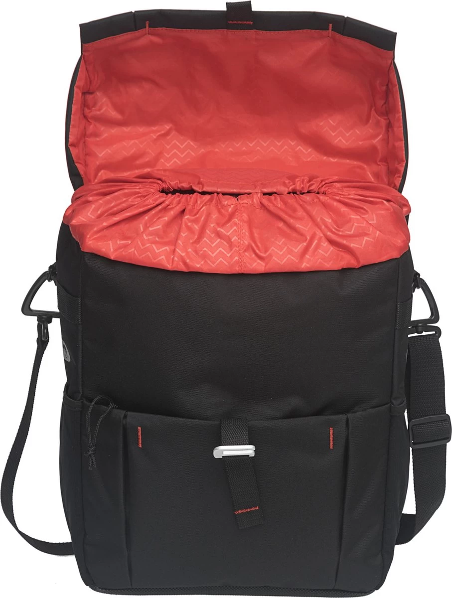 New Looxs Vigo Single Enkele Fietstas - Afneembaar - 18,5 Liter - Zwart - Afbeelding 5