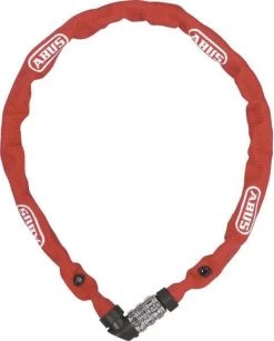 Abus Kettingslot Code 1200/60 Web Red - SL56339